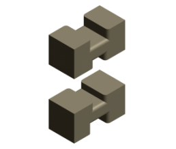 Matrice pour torsader carré barre 16 et 25mm ou 1" et 1/2" pouce Whitwort