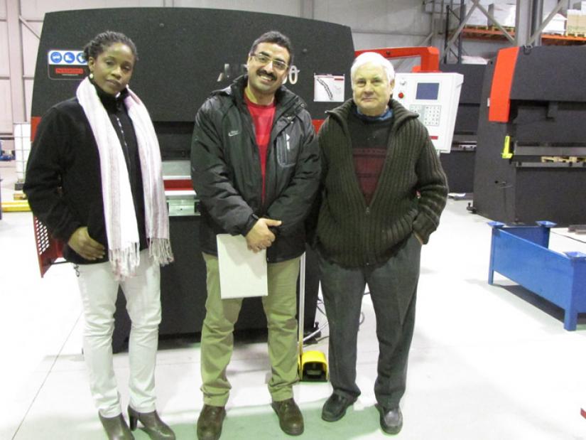 ONE OF OUR NARGESA’S DEALERS VISITED OUR FACILITIES