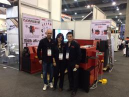 The distributor Kachembo, S.a de C.V at the FABTECH Expo