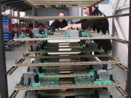Plegadoras CNC. Producción